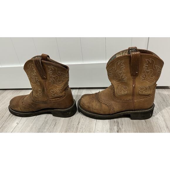 Women's Ariat Fatbaby Boot Sz 9B. Please See Inside Pictures. Interior Peeling. - Picture 2 of 12